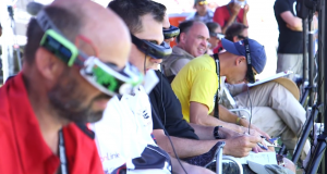 piloting your uas through virtual reality headsets FPV view